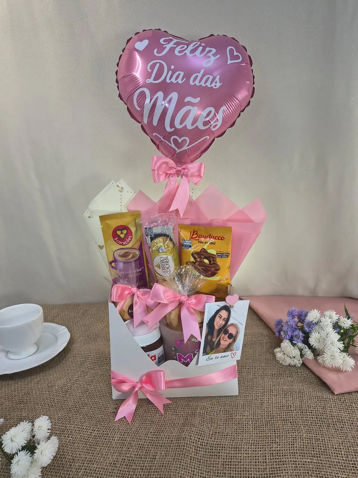 Cesta Dia das Mães Gratidão - Cesta artesanal em Conselheiro Lafaiete